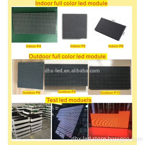 led panel outdoor P10 red color